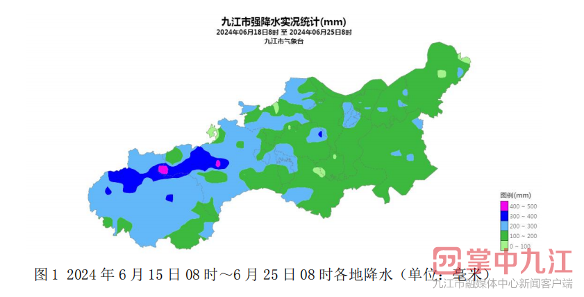 九江市最新汛情报告